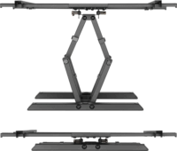 Maclean MC-881 37"-80" LCD TV/Monitor fali tartó Fekete
