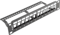 Lanberg PPKS-9112-B 10" Patch panel - 12 port