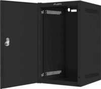 Lanberg 10" Fali rack szekrény 9U 280x310mm - Fekete