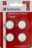 Verbatim 49532 Lithium CR2025 Gombelem (4db/csomag)