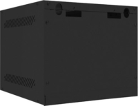 Lanberg 10" Fali rack szekrény 4U 280x310mm - Fekete