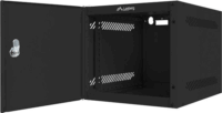 Lanberg 10" Fali rack szekrény 4U 280x310mm - Fekete