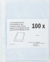 Herlitz A4+ 42 mikron narancsos genotherm felületű (100db / csomag) - átlátszó