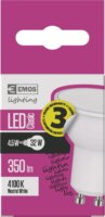 Emos Classic MR16 4,5W GU10 LED izzó - Natúr fehér