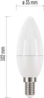 Emos Classic LED Candle izzó 5W 470lm 6500K E14 - Hideg fehér