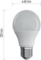 Emos Classic LED A60 izzó 8,5W 806lm 6500K E27 - Hideg fehér