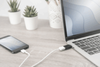 Assmann USB 3.0 Type-C M - USB A F Adapter Fekete