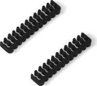 SilverStone PP07E-MBB tápkábel 300mm - Fekete