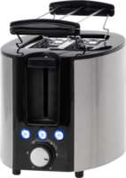 Camry CR 3215 Kenyérpirító - Fekete/Inox