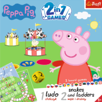 Peppa társasjáték készlet 2in1