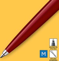 Parker Royal Jotter Original BL ezüst klipszes piros golyóstoll - M