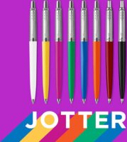 Parker Royal Jotter Original BL ezüst klipszes fehér golyóstoll - M