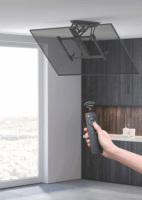 Stell SHO 8101 32"-70" TV mennyezeti motoros konzol Fekete