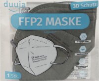 Duuja FFP2 / KN95 Professzionális Védőmaszk - Szürke