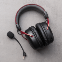 HyperX Cloud II Wireless Gaming Headset - Fekete/Piros