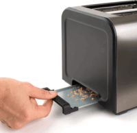 Black&Decker BXTO900E Kenyérpirító - Rozsdamentes acél/Fekete