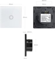 Maclean Energy MCE702W Touch Intelligens vezeték nélküli beltéri Okos villanykapcsoló