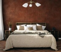 Activejet NIKITA 3P 3x E27 Mennyezeti függőlámpa - Réz