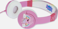 OTL Peppa Glitter Rainbow Junior Fejhallgató - Rózsaszín