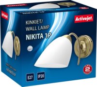 ActiveJet NIKITA 300lm Fali lámpa - Patina/fehér