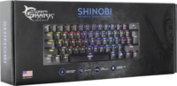 White Shark Shinobi USB Gaming Mechanikus Billentyűzet ENG - Fekete