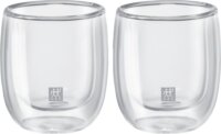 Zwilling Sorrento 80ml Eszpersszó Dupla Falú Üveg Pohár Szett 2 Darabos