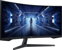 Samsung 34" C34G55TWWR Ívelt Gaming monitor
