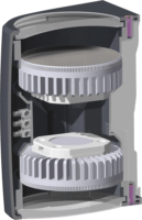 Fumagalli 2A6.000.000.AXC2K GU10 Kültéri fali lámpa