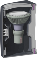 Fumagalli 2A6.000.000.AXC2K GU10 Kültéri fali lámpa