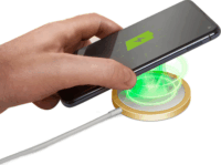 Delight 55164B Mágneses vezeték nélküli töltőpad (10W)