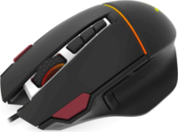 Krux Fuze Pro USB Gaming Egér - Fekete