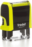 Trodat 4911 Printy 4.0 bélyegző - Neon sárga