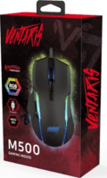 Ventaris M500 RGB USB Gaming Egér - Fekete