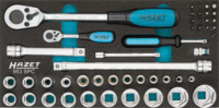 Hazet 953SPC 1/4",1/2" Dugókulcs készlet (47 db/csomag)