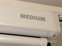 Medium Rollo 120" Vetítővászon (244x183 4:3) Matt fehér