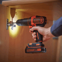 Black&Decker BDCHD18S1KA Akkumulátoros ütvefúró-csavarozó készlet