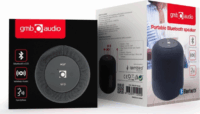 Gembird SPK-BT-15-R Bluetooth hangszóró - Fekete