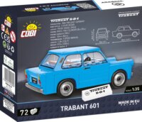 Cobi Youngtimer Trabant 601 Kisautó 72 darabos építőjáték 1:35