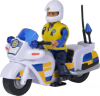Dickie Toys Rendőrségi motor Malcolm figurával