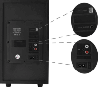 Creative SBS E2900 2.1 Hangszóró Távirányítóval - Fekete