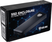 Kolink HDSUBM2C USB Külső SSD ház - Fekete