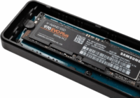 Kolink HDSUBM2C USB Külső SSD ház - Fekete