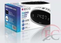 ECG RB 010 Rádiós ébresztőóra - Fehér