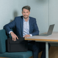 Dicota Eco Multi Base 13"-14.1" Notebook táska - Fekete