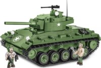 Cobi M24 Chaffee Amerikai tank 590 darabos építőjáték 1:48