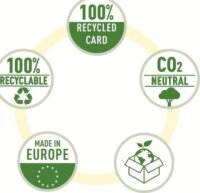 Esselte No.1 A4 50mm iratrendező - Zöld