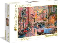 Clementoni HQC Naplemente Velencében - 6000 darabos puzzle