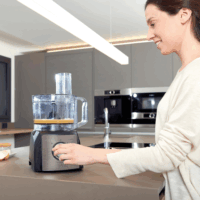 Black & Decker BXFPA1200E Elektromos Aprító 1,5L 1200 Watt - Fekete/Inox