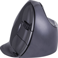 Evoluent VerticalMouse D Medium Wireless Egér - Fekete/Szürke