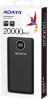 ADATA S20000QCD Power Bank 20000mAh Fekete